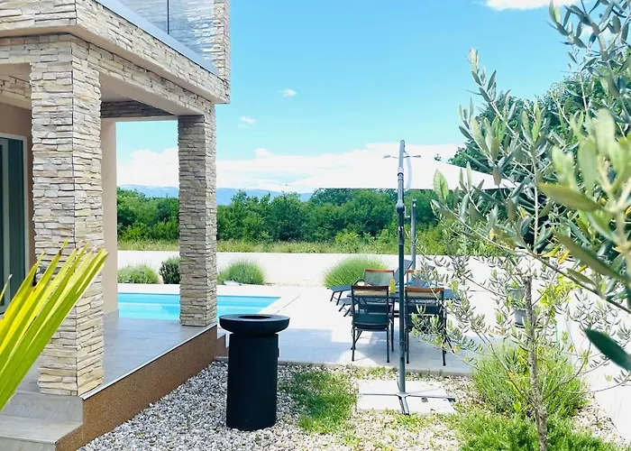 With Swimming Pool Kremenici - Krk - 20676 Apartment